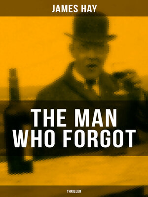 cover image of THE MAN WHO FORGOT (Thriller)